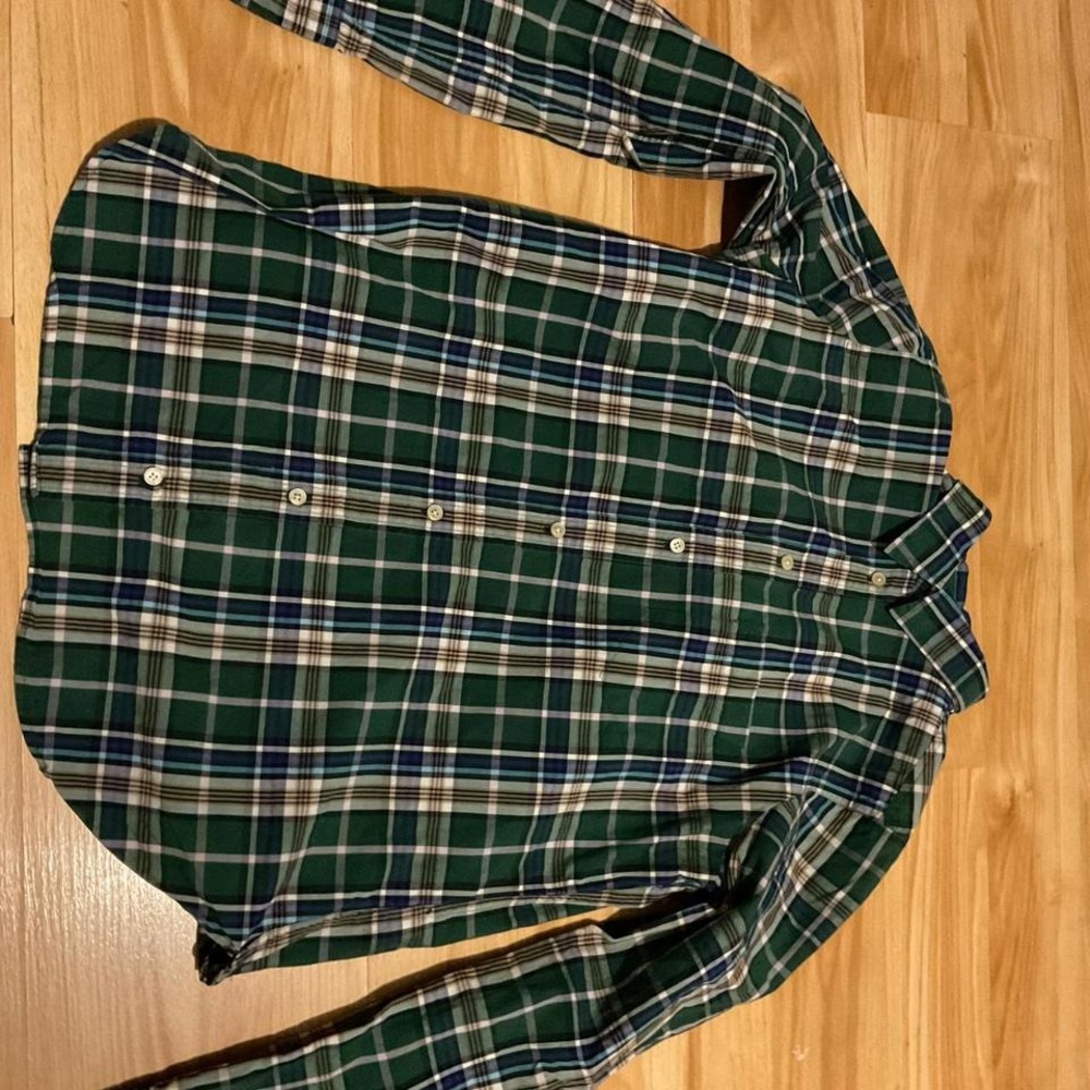 J crew grandpa plaid‎ button down